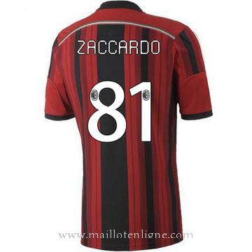 Maillot AC Milan ZACCARDO Domicile 2014 2015